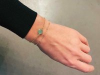 Armband - Aqua Chalcedon