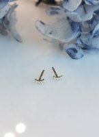 Ohrstecker - CZ Bow II
