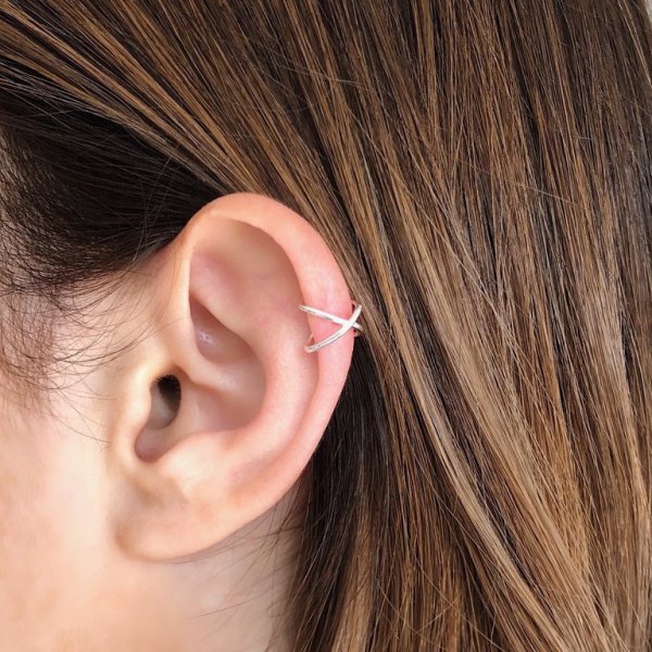 Cross ear cuff discount