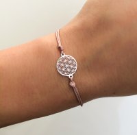 Armband Flower Of Life in silber