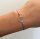 Armband Flower Of Life in ros&eacute;