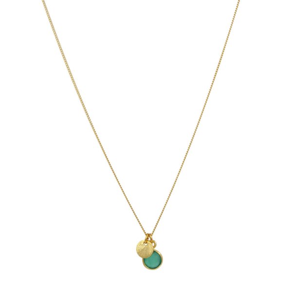 Halskette Gemstone & Coin